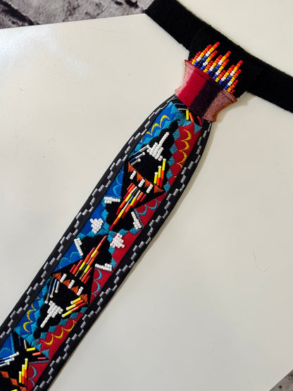 Red & Blue Appliqué Necktie