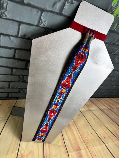 Red Appliqué Necktie