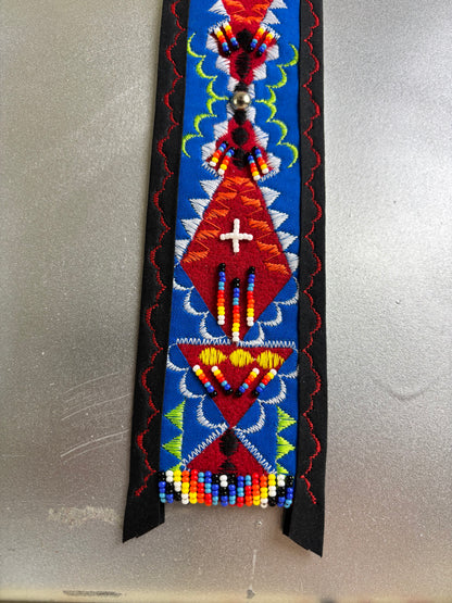 Red Appliqué Necktie